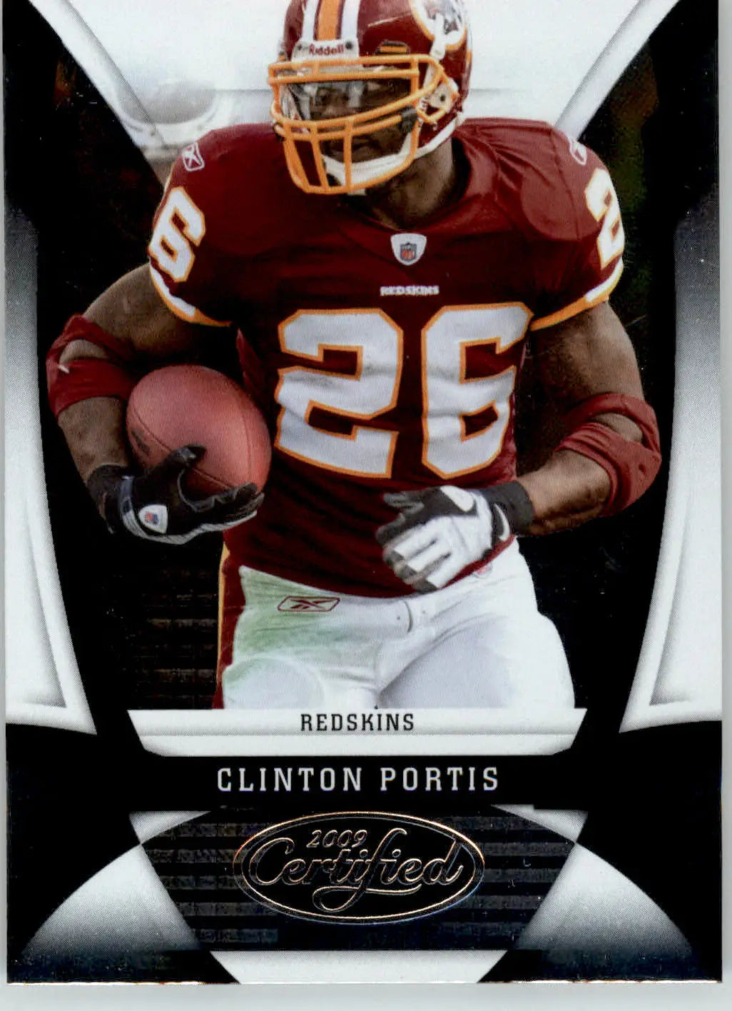 Clinton Portis - 2009 Donruss Certified - #123 - Football - Football Card Single