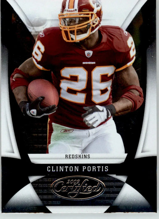 Clinton Portis - 2009 Donruss Certified - #123 - Football - Football Card Single