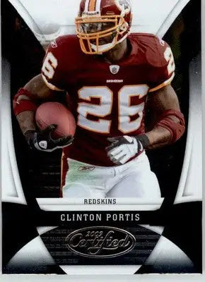Clinton Portis - 2009 Donruss Certified - #123 - Football - Football Card Single