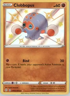 Clobbopus - Shining Fates: Shiny Vault - SV072/SV122 - Holo NM - Pokémon Card Single