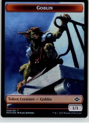 Clue (014) // Goblin Token - Modern Horizons 2 - 14 // 8 - Foil NM Magic - Magic Card Single