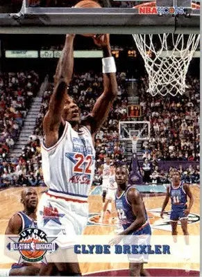 Clyde Drexler - 1993-94 Hoops - #270 - Basketball - Basketball Card Single