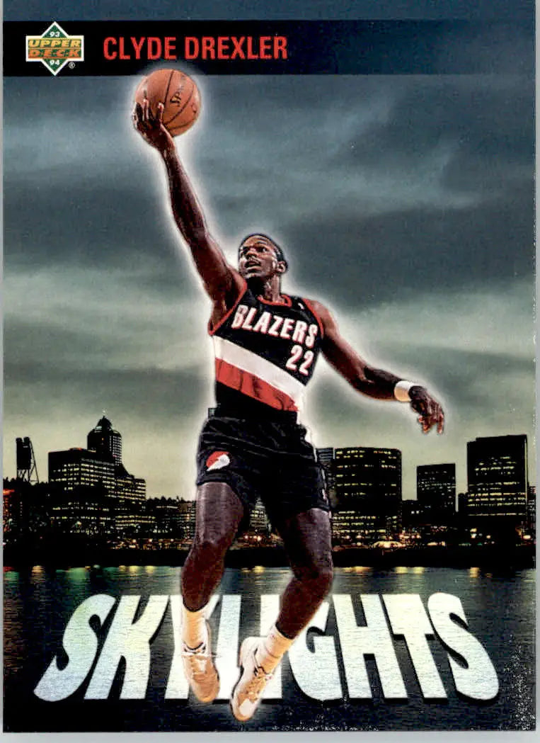 Clyde Drexler - 1993-94 Upper Deck - #473 - Basketball - Basketball Card Single