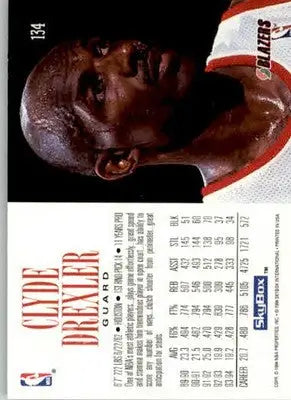 Clyde Drexler - 1994-95 SkyBox Premium - #134 - Basketball - Basketball Card Single