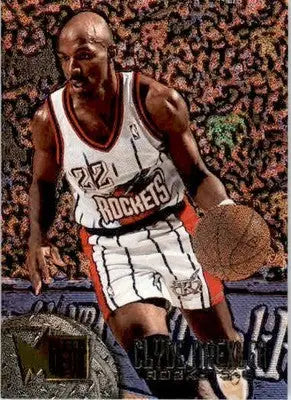 Clyde Drexler - 1995-96 Metal - #152 - Basketball - Basketball Card Single