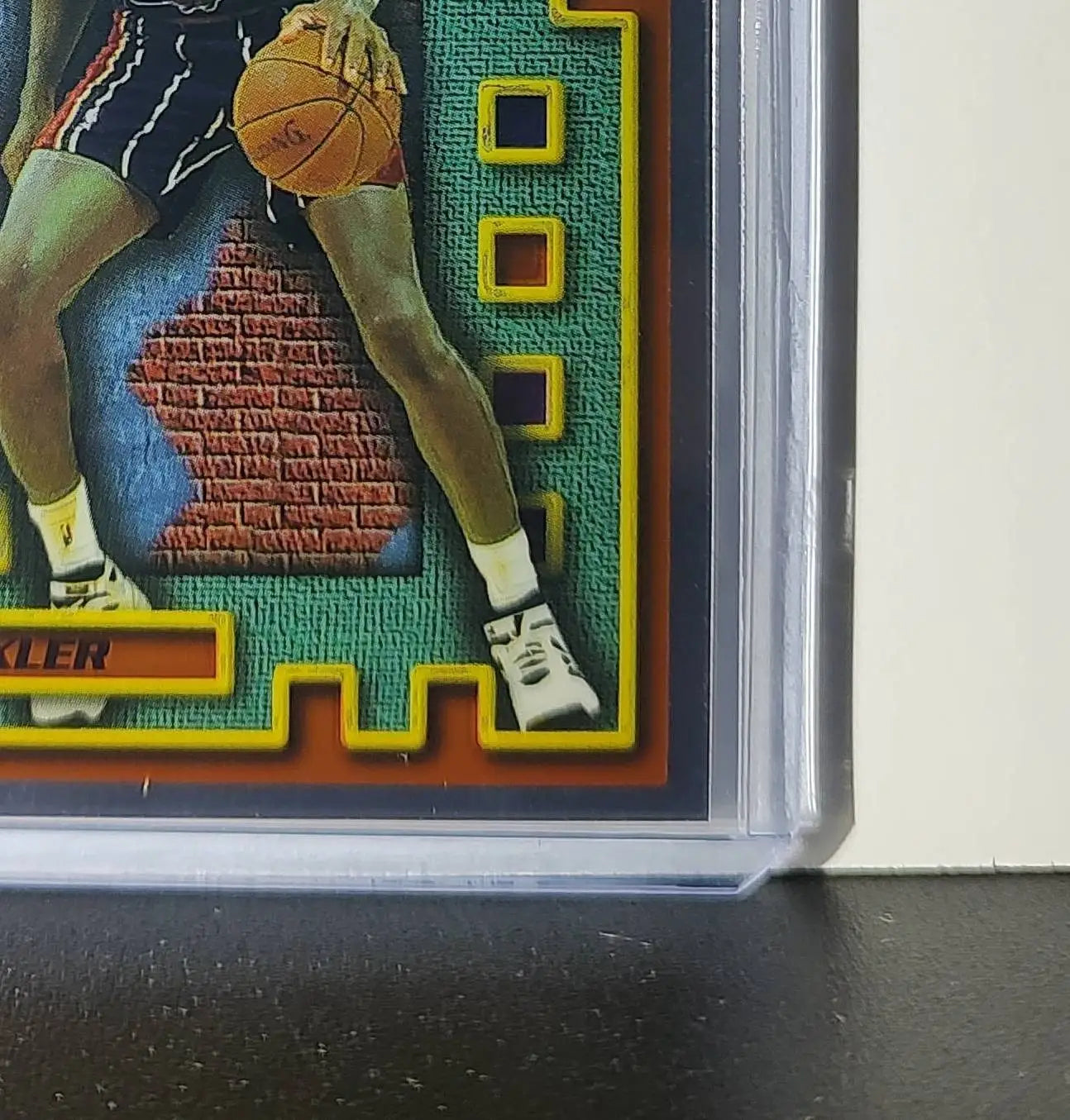Clyde Drexler 1995-96 Topps Finest NBA #M27 Mysterly Rockets