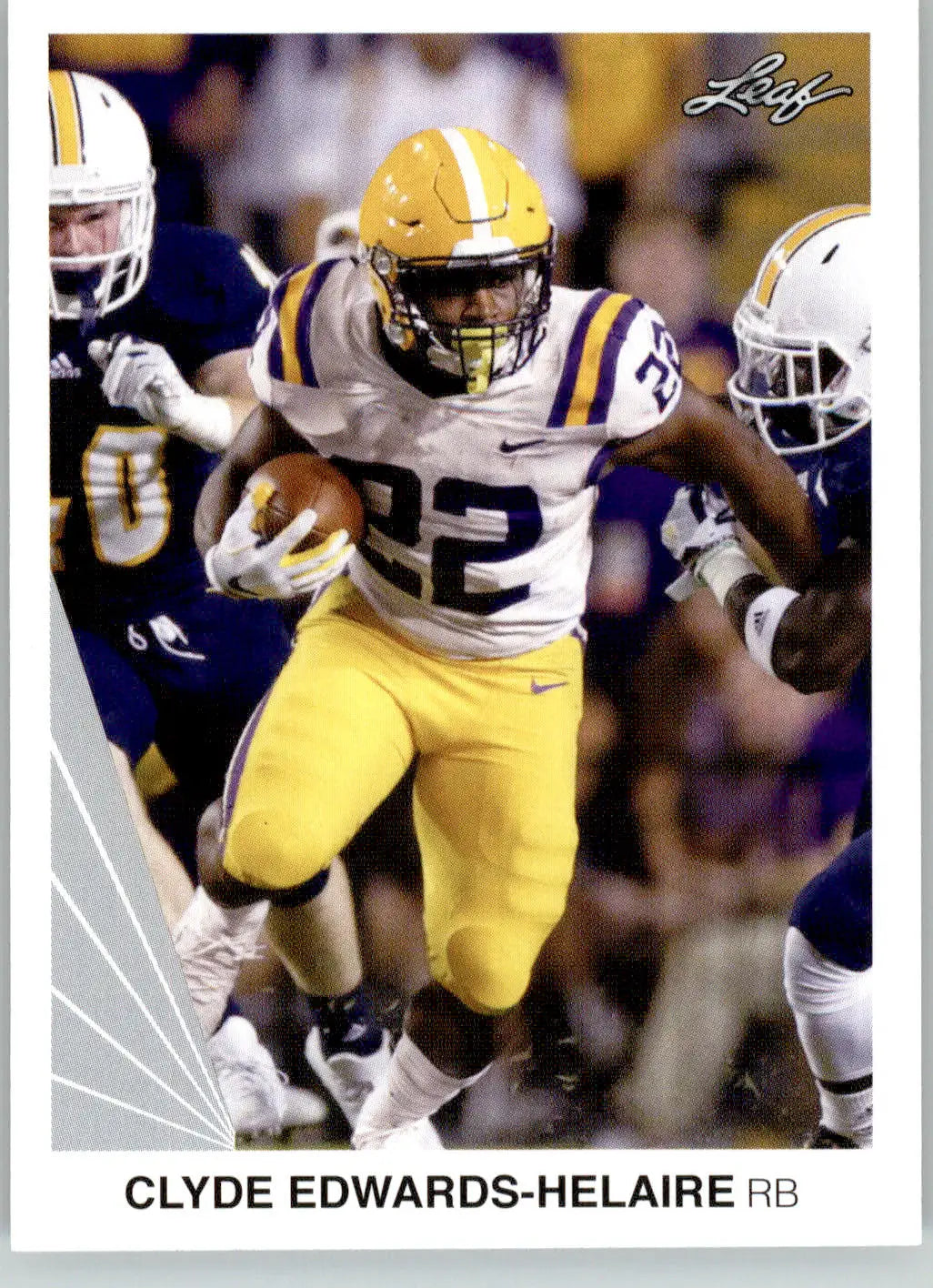 Clyde Edwards-Helaire - 2020 Leaf - #07 - Football - Football Card Single