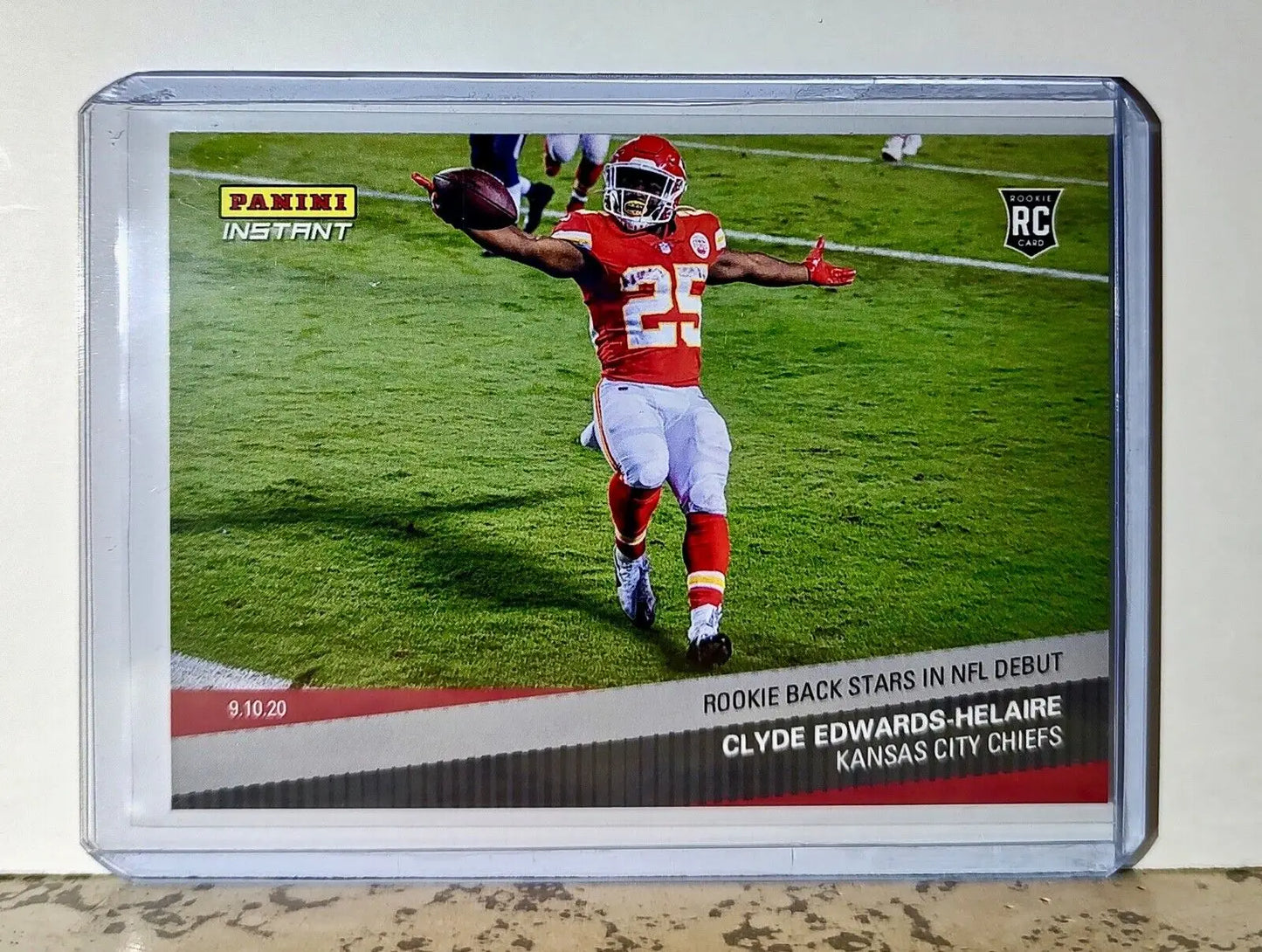 Clyde Edwards-Helaire 2020 Panini NFL #11 Rookie Card KC Chiefs 1 of 1894