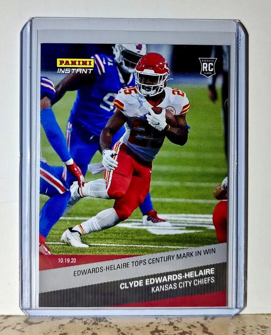 Clyde Edwards-Helaire 2020 Panini NFL #82 Rookie Football Card Chiefs 1 of 210 - Football Card Single