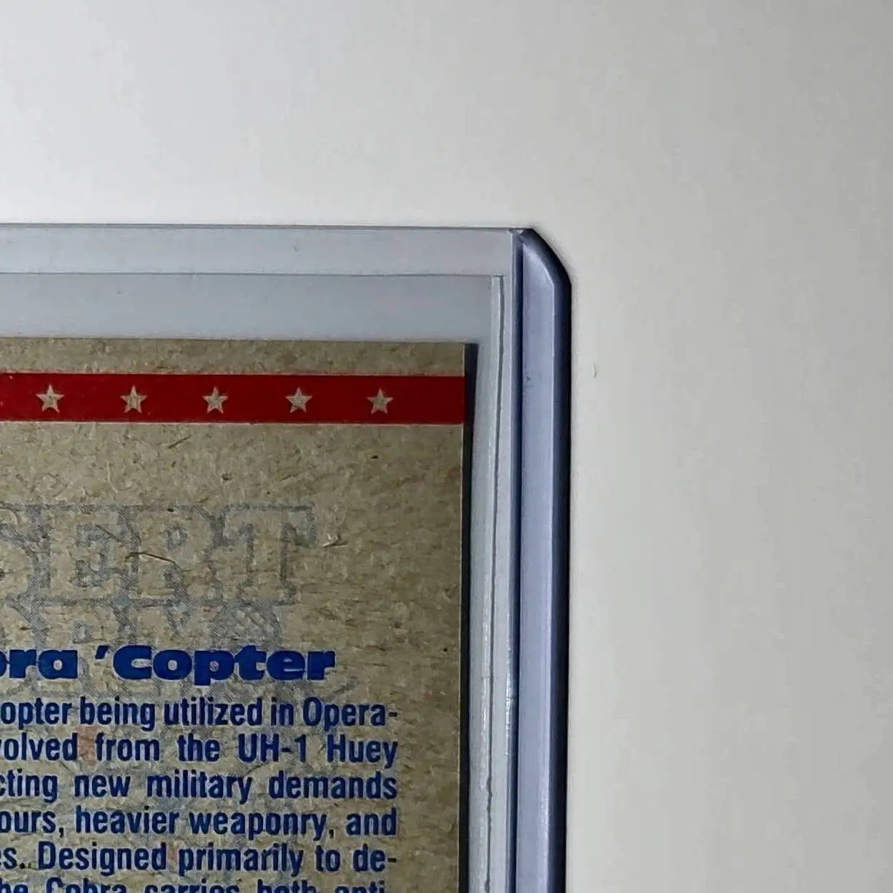 Cobra Helicopter 1991 Topps Desert Storm #16 Card - Other