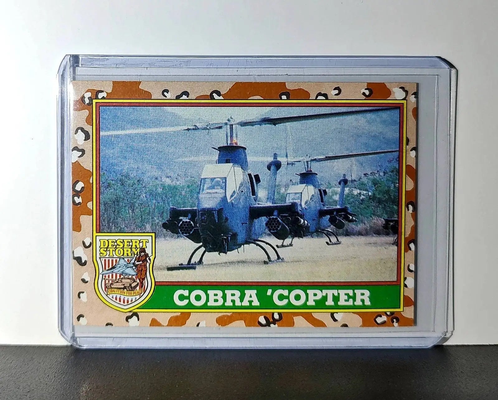 Cobra Helicopter 1991 Topps Desert Storm #16 Card - Other