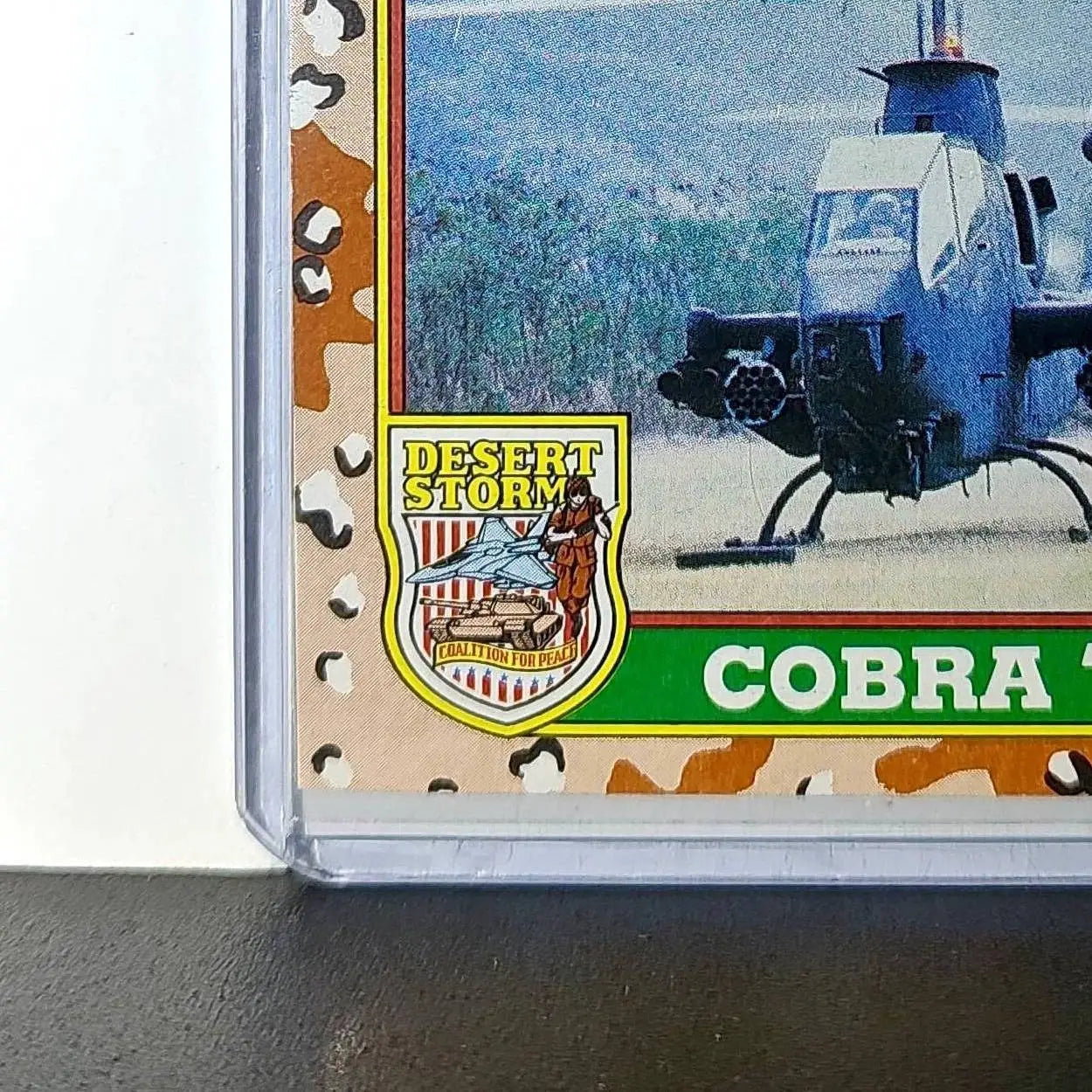 Cobra Helicopter 1991 Topps Desert Storm #16 Card - Other