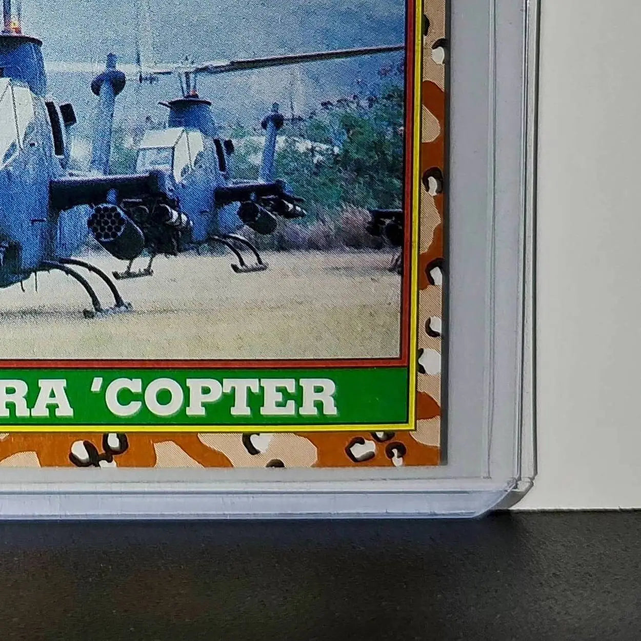 Cobra Helicopter 1991 Topps Desert Storm #16 Card - Other