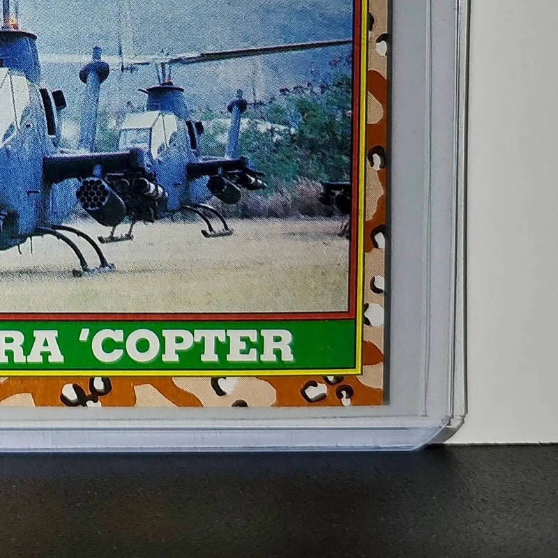 Cobra Helicopter 1991 Topps Desert Storm #16 Card - Other