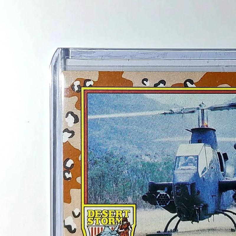 Cobra Helicopter 1991 Topps Desert Storm #16 Card - Other