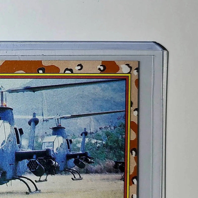 Cobra Helicopter 1991 Topps Desert Storm #16 Card - Other