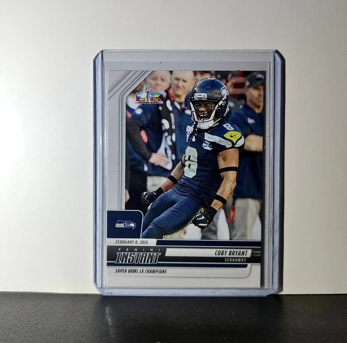 Coby Bryant 2026 Panini NFL Super Bowl LIX Champions #25 Card Seattle Seahawks - Football Card Single