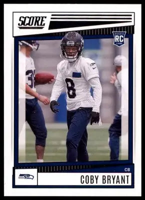 Coby Bryant Rookie 2022 Score #363 Seattle Seahawks - Football Card Single