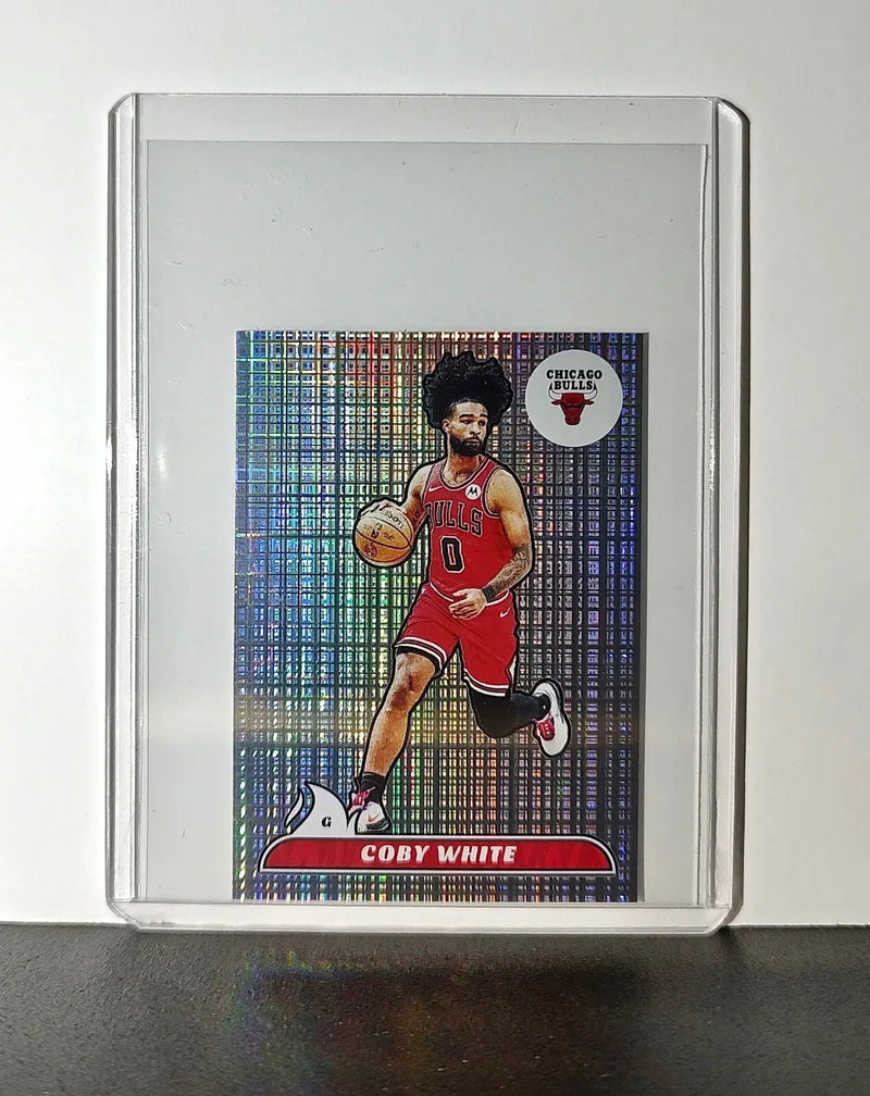 Coby White 2024-25 Panini NBA #163 Sticker Card Chicago Bulls