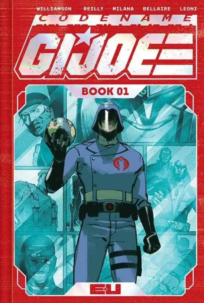 Codename G.I. Joe Deluxe Edition hardcover comic book by Andrea Milana with spot foil cover