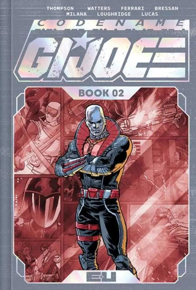 Codename G.I. Joe Deluxe Edition Hardcover Book 02 Direct Market Exclusive Andrei Bressan & Adriano Lucas Spot Foil
