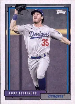 Cody Bellinger 2021 Topps Update 1992 Topps Redux #T92-24 Los Angeles Dodgers - Baseball Card Single