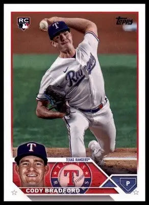 Cody Bradford Rookie 2023 Topps Update #US53 Texas Rangers - Baseball Card Single