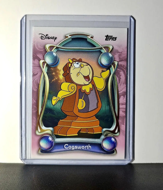Cogsworth 2025 Topps Disney Wonder #47 Card Beauty and the Beast - Non-Sports Card Single