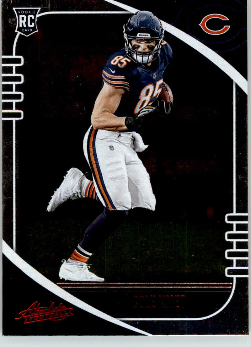 Cole Kmet - 2020 Panini Absolute - #119 - Red Rookie Football - Football Card Single