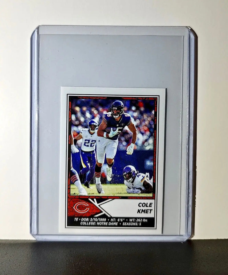 Cole Kmet 2024 Panini NFL Sticker #368 Chicago Bears - Football Card Single