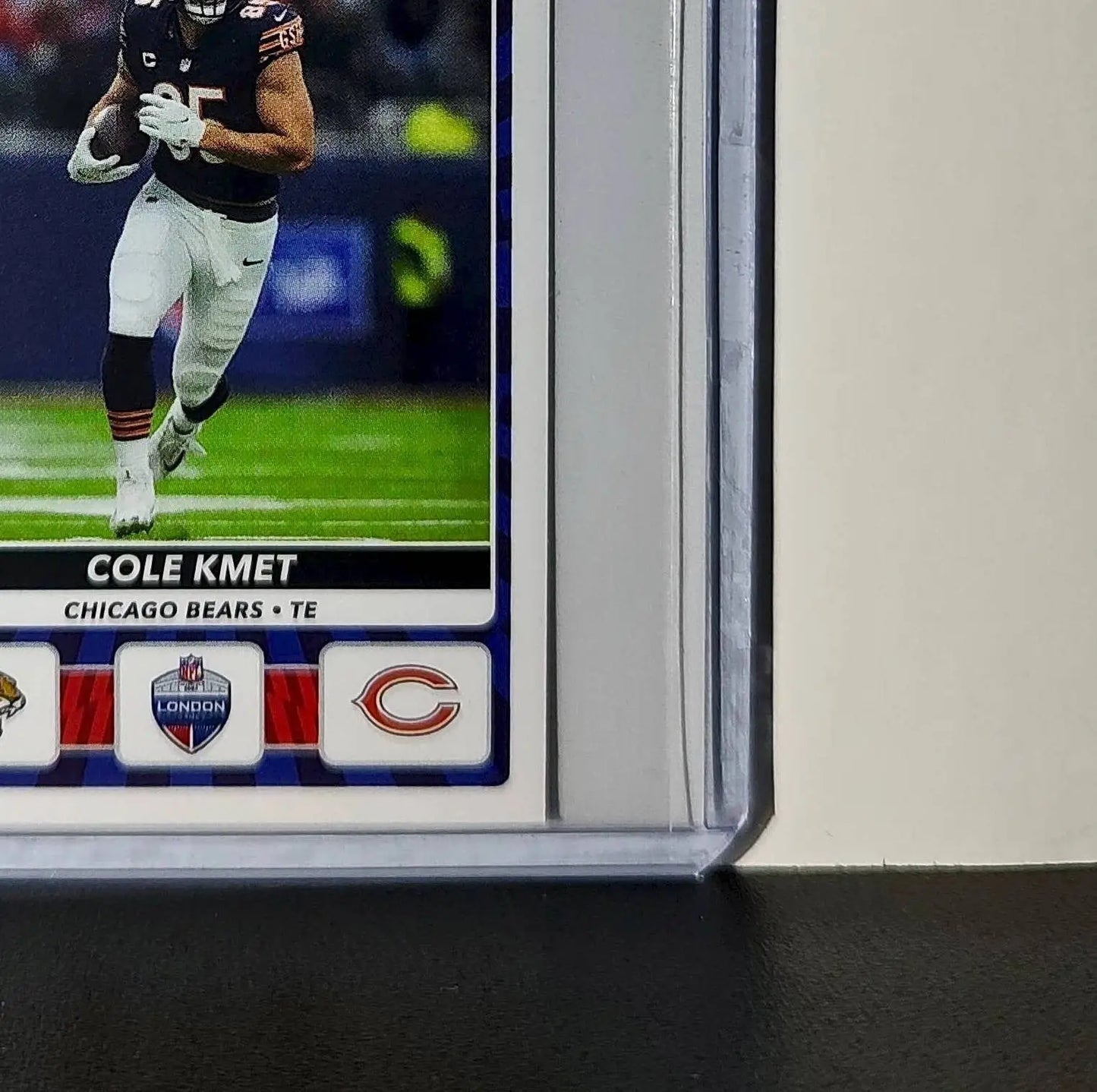 Cole Kmet 2025 Panini NFL #13 London Games Sticker Chicago Bears - Football Card Single