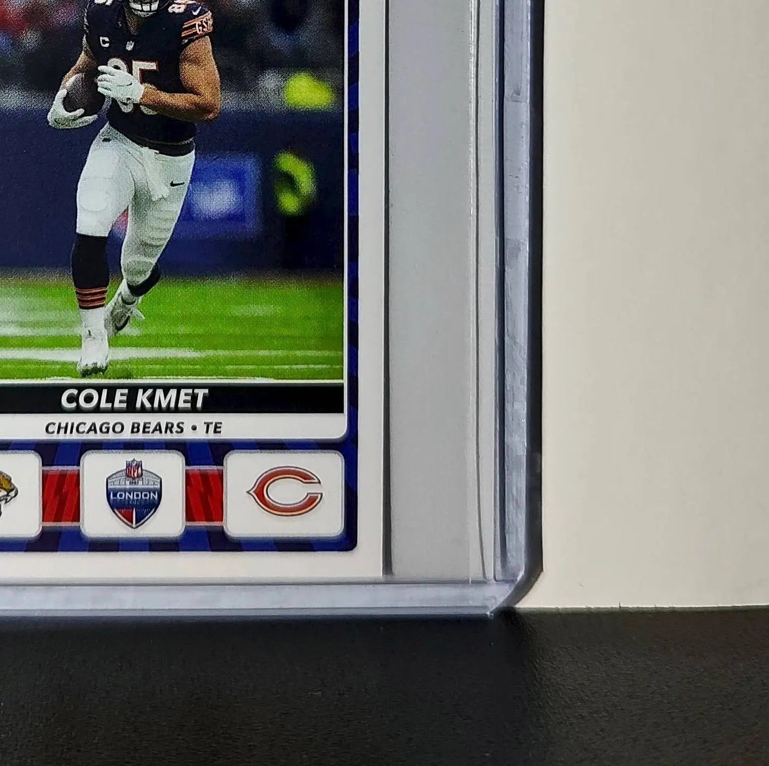 Cole Kmet 2025 Panini NFL #13 London Games Sticker Chicago Bears - Football Card Single