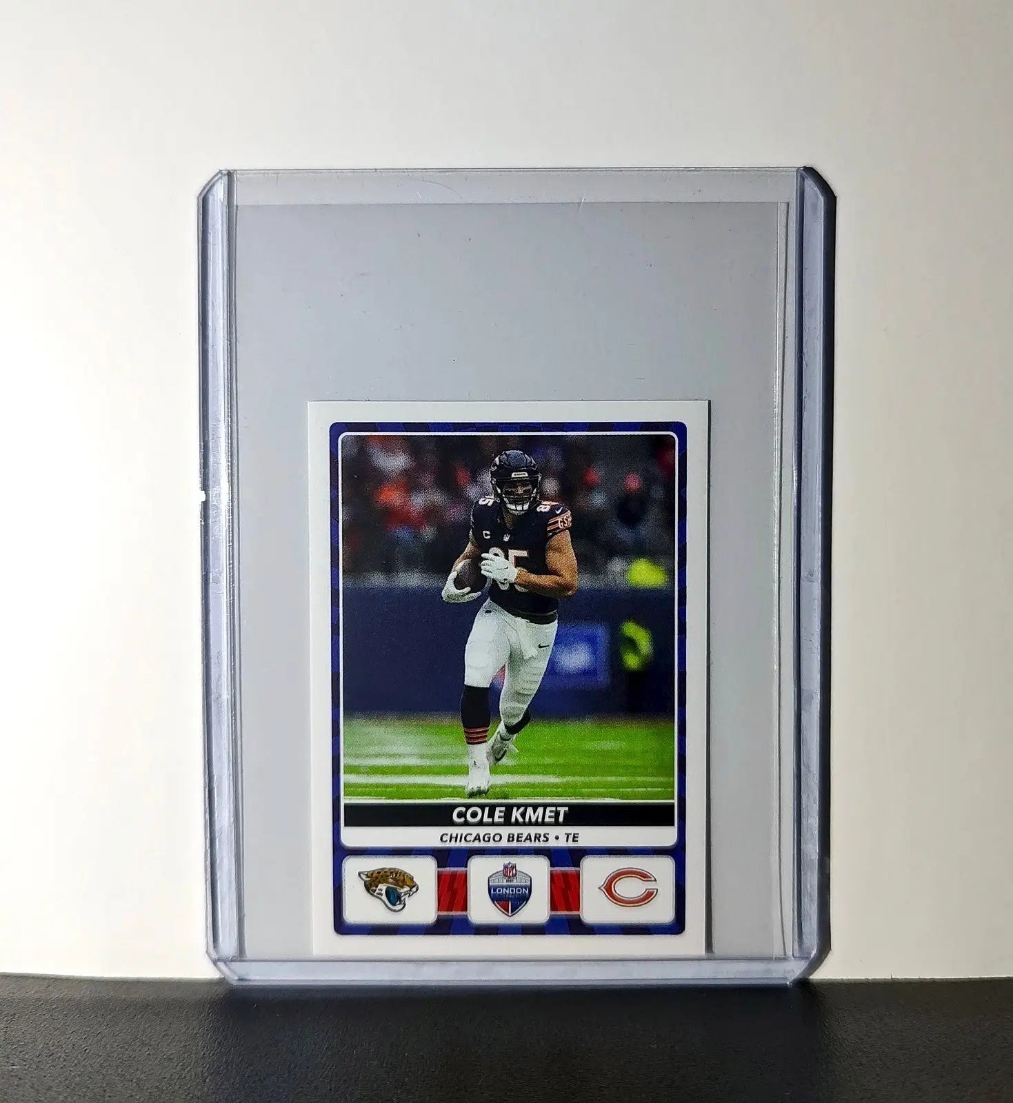 Cole Kmet 2025 Panini NFL #13 London Games Sticker Chicago Bears - Football Card Single