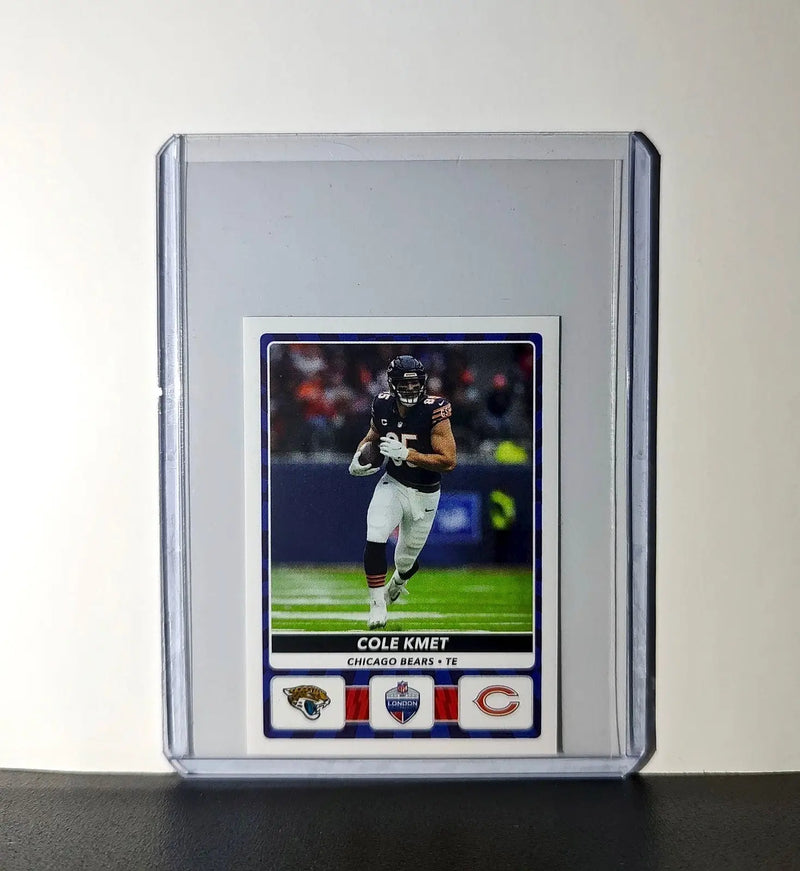 Cole Kmet 2025 Panini NFL #13 London Games Sticker Chicago Bears - Football Card Single
