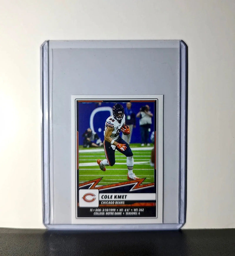 Cole Kmet 2025 Panini NFL #365 Sticker Chicago Bears