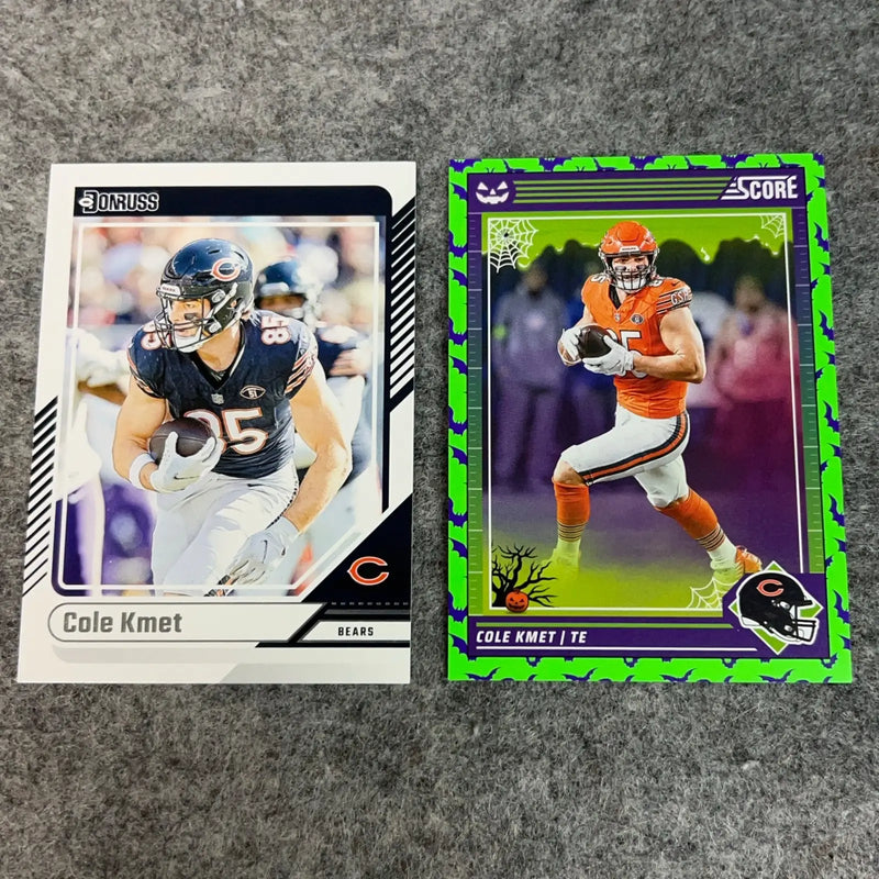 Cole Kmet Chicago Bears Football Card 2024 NFL Sports You Pick Choose Complete - Football Card Single