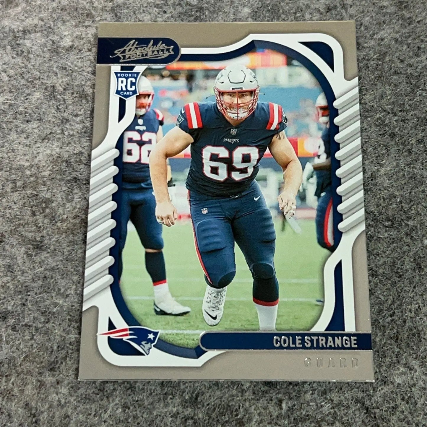 Cole Strange Rookie New England Patriots Football Card 2022 NFL Sports You Pick - 2022 Panini Absolute #165 - Football