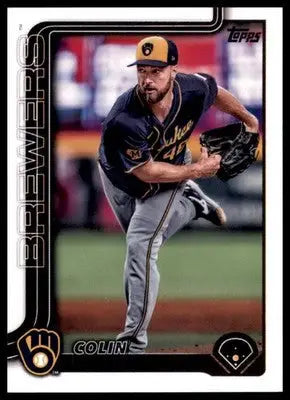 Colin Rea 2025 Topps #75 Milwaukee Brewers