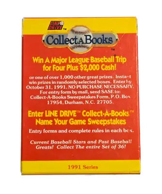 CollectABooks 8 Major League Baseball Stars 1991 Series Mini Booklets Lot 3 - Collectibles & Toys: Sports Memorabilia