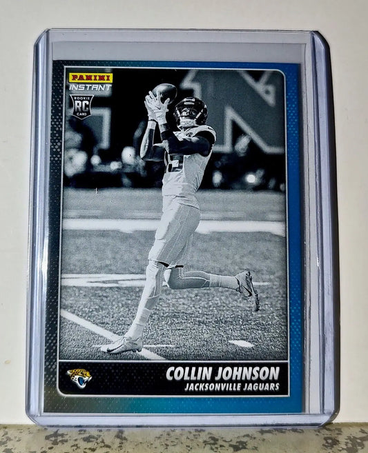 Collin Johnson 2020 Panini NFL #18 Black and White Rookies Card Jaguars 1 of 518 - Football Card Single