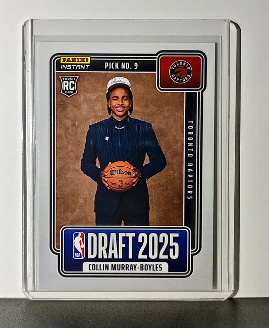 Collin Murray-Boyles Rookie 2025-26 Panini NBA #9 Draft Night Toronto Raptors - Basketball Card Single