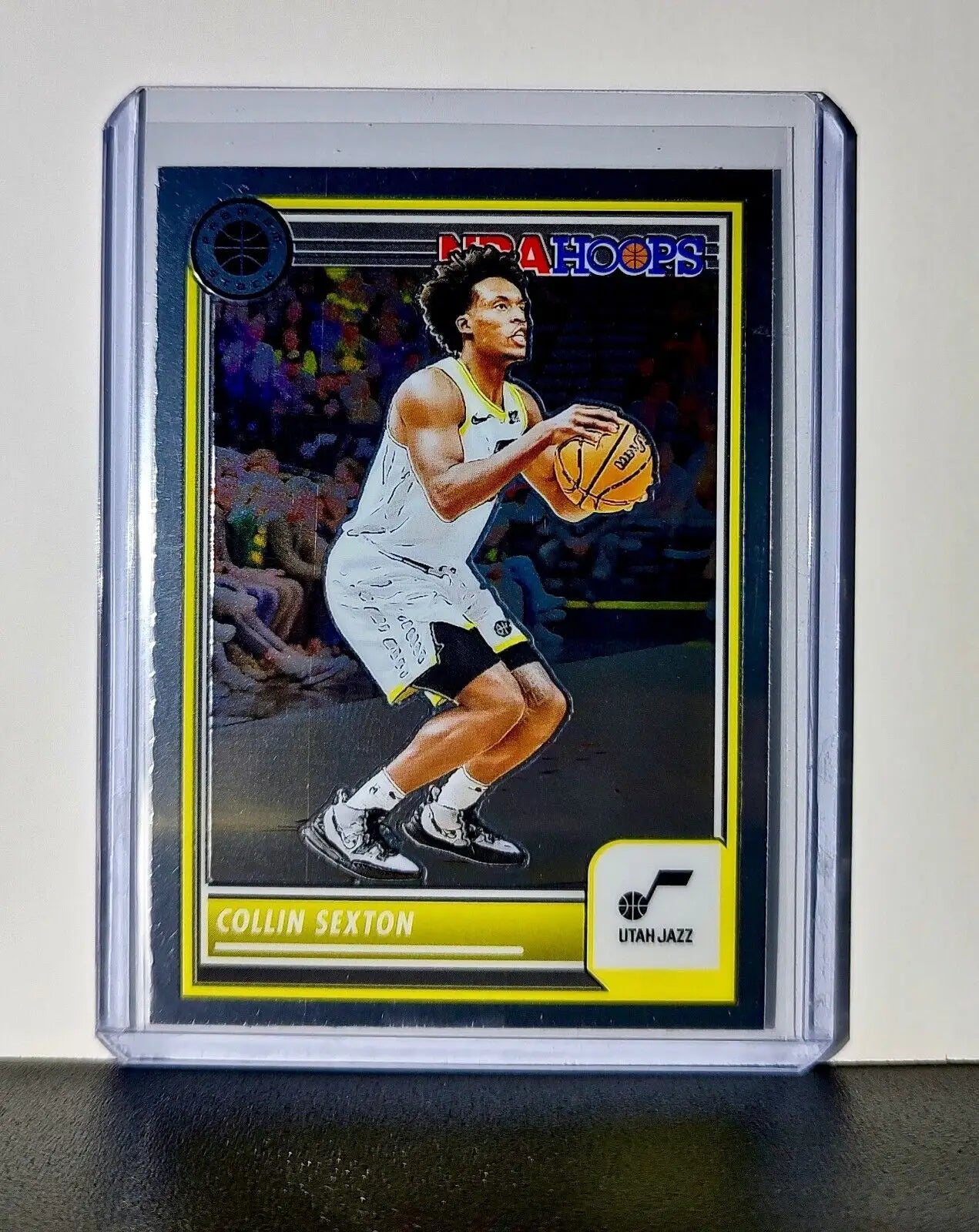 Collin Sexton 2023-24 Panini Premium Stock NBA Hoops #131 Card Utah Jazz - Basketball Card Single