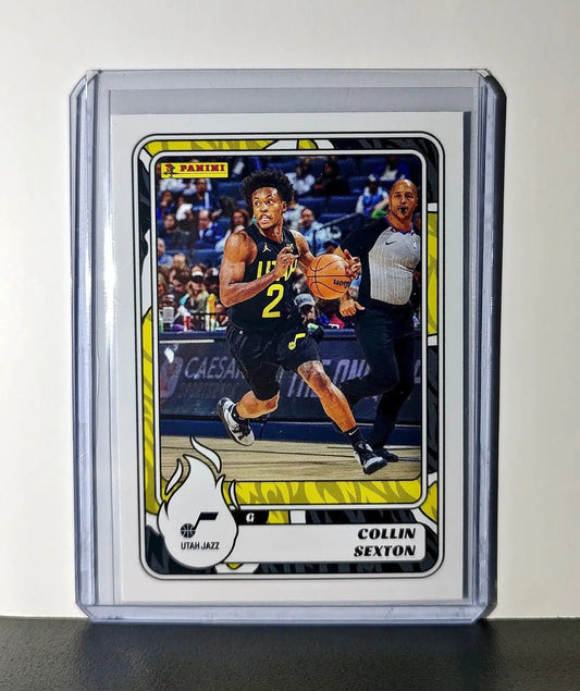 Collin Sexton 2024-25 Panini NBA #36 Sticker Card Utah Jazz - Basketball Card Single