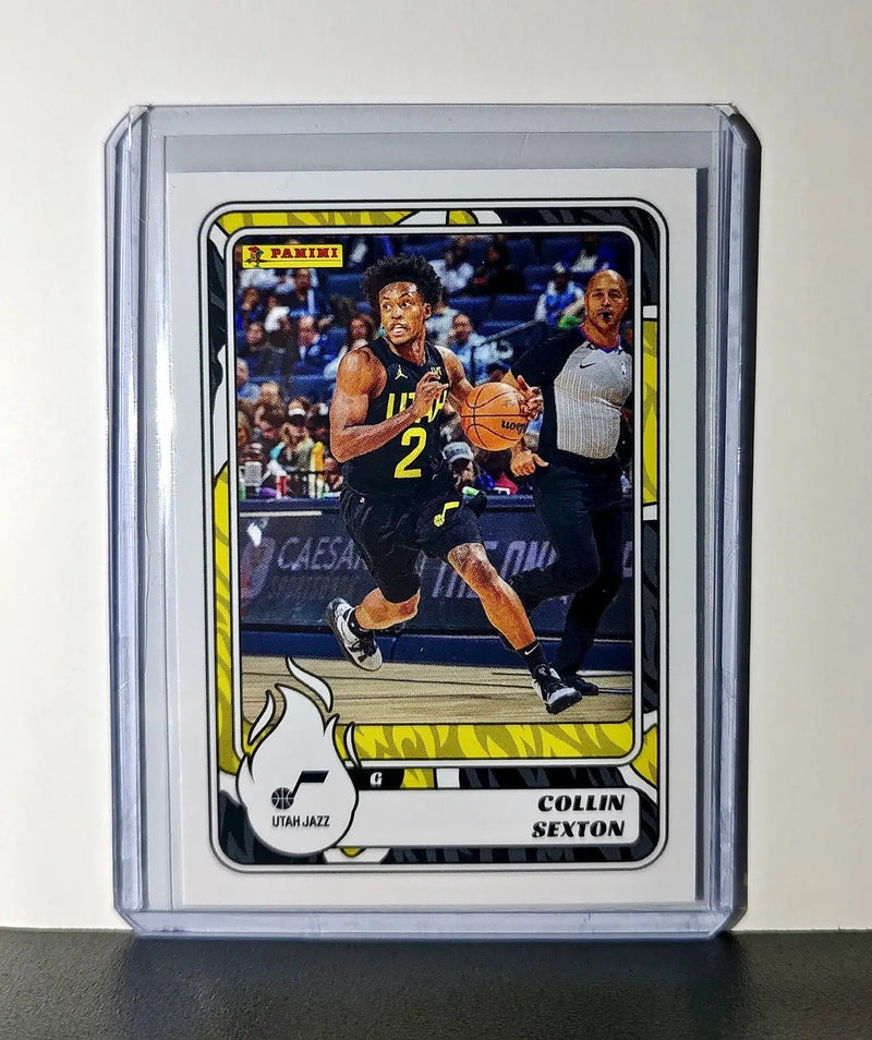 Collin Sexton 2024-25 Panini NBA #36 Sticker Card Utah Jazz