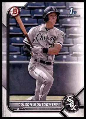 Colson Montgomery 2022 Bowman Prospects #BP-71 Chicago White Sox - Baseball Card Single