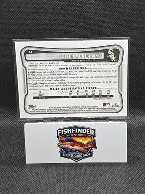 Colson Montgomery 2026 Bowman Mega Box Mojo Refractor #68 White Sox RC - Baseball Card Box