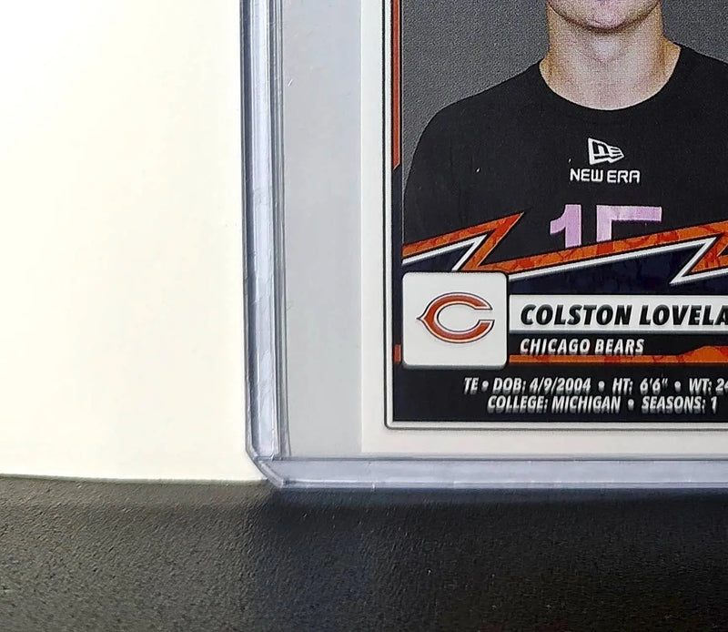 Colston Loveland Rookie 2025 Panini NFL #366 Sticker Bears