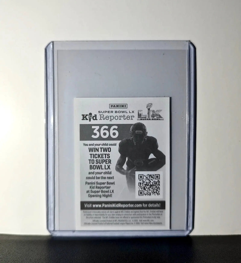 Colston Loveland Rookie 2025 Panini NFL #366 Sticker Bears