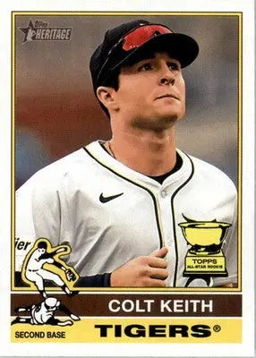 Colt Keith - 2025 Topps Heritage - #255 - Baseball - Baseball Card Single