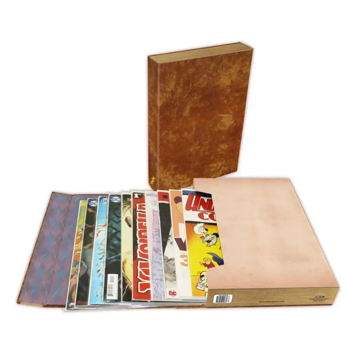 Comic Book Stor-Folio-Art-Leather Book - Comic Book Storage Supplies
